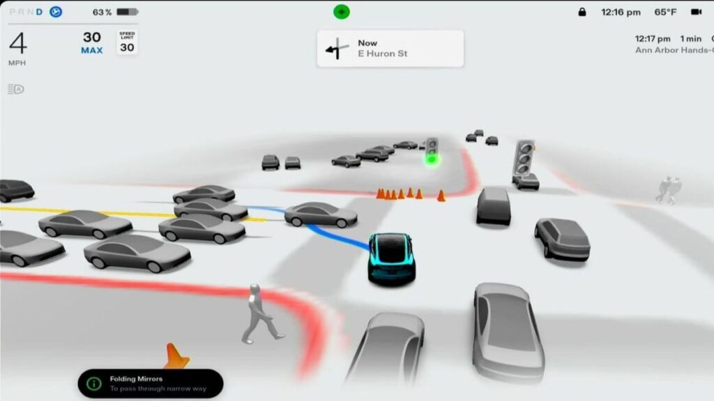 tesla conducción autónoma