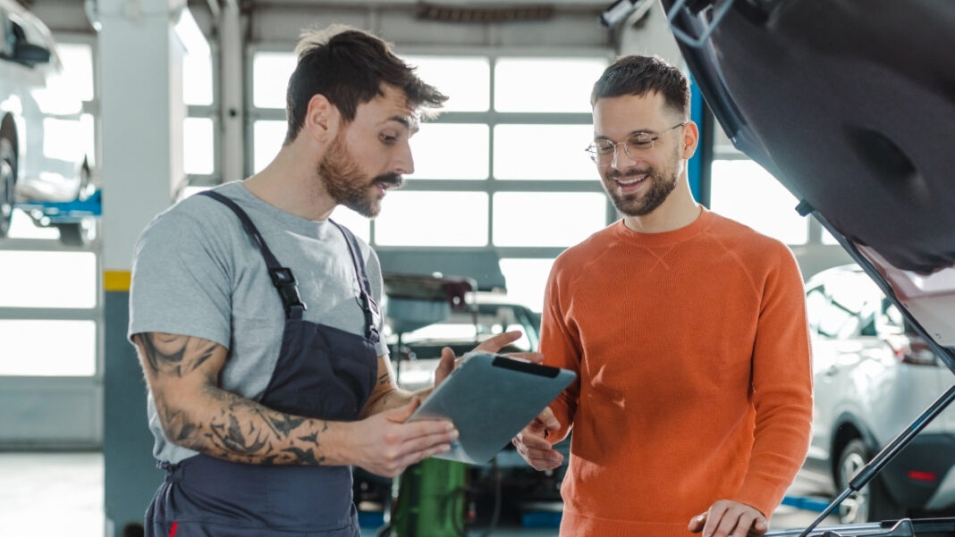 cliente taller mecánico datos información recepción coche RGPD