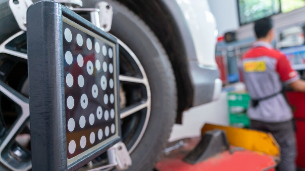 Calibración ADAS en taller de automoción